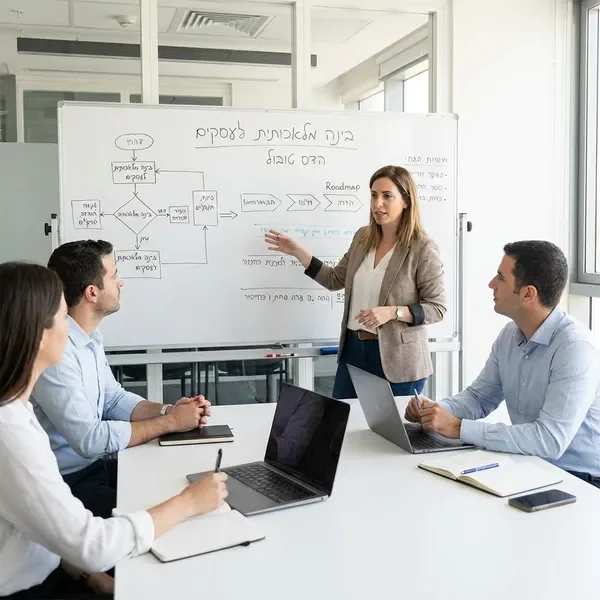 ייעוץ אסטרטגי והטמעה מלאה - פגישת תכנון אסטרטגית