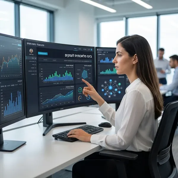 ניתוח נתונים ותובנות עסקיות - דשבורד BI מתקדם